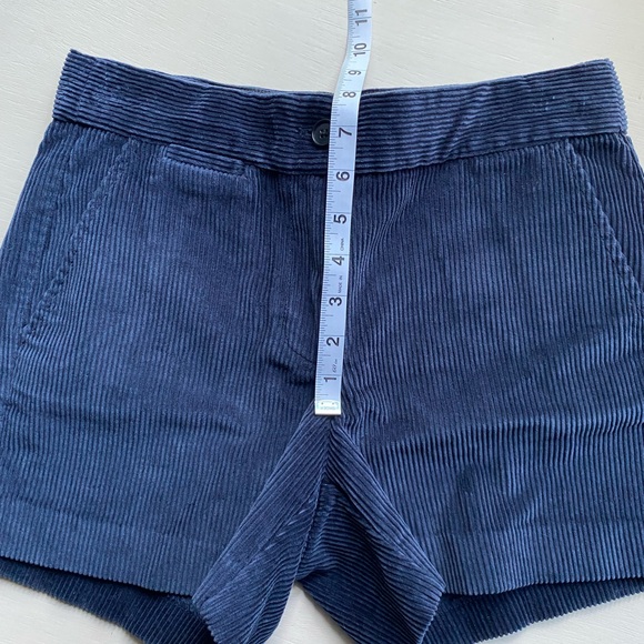 NWT/J. Crew Navy Blue Corduroy Shorts Size 2 - Picture 8 of 8